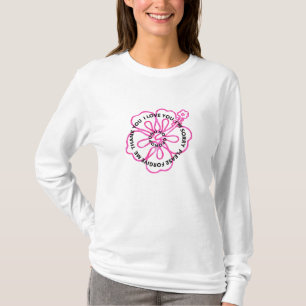 Camiseta Oração Ho'oponopono EU TE AMO ME DESCULPE PERDOE