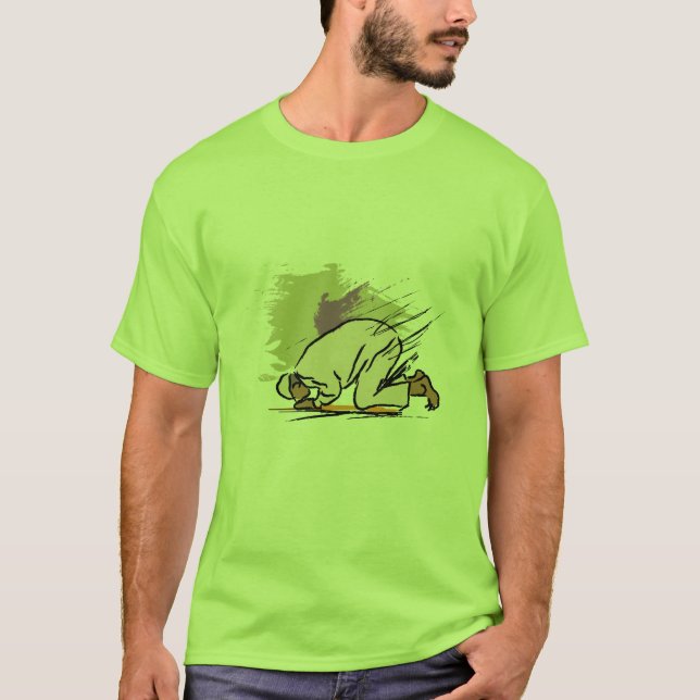 Camiseta Oração islâmica (Frente)