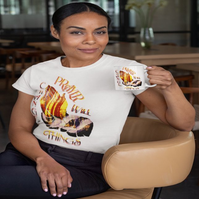 Camiseta Oração Mudará As Coisas (Criador carregado)