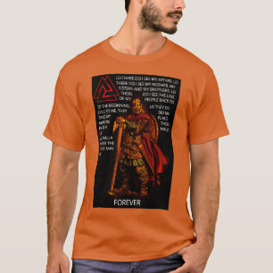 Camiseta oração pagã