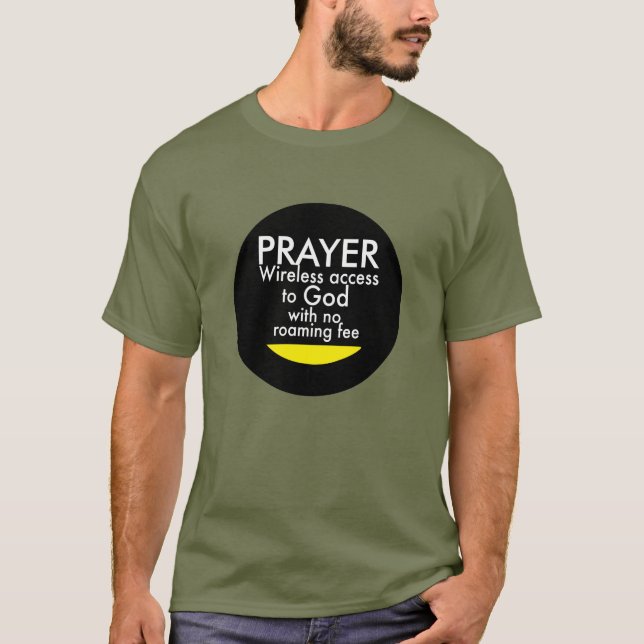 Camiseta Oração - Sem fio (Frente)