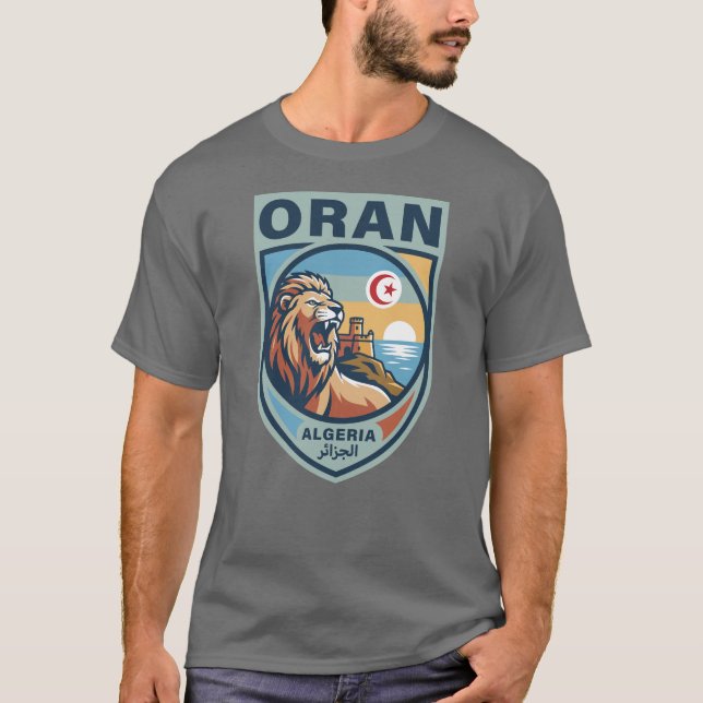 Camiseta Oran Algeria North Africa (Frente)