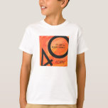 Camiseta Orange 40 Decade Birthday<br><div class="desc">É um aniversário milestone, os 20 grandes. Celebre em estilo com nossa tendência e design colorida com nossa textura assinatura atrás do grande número 40 com as palavras, é apenas um número redondo, dentro 0. Designs personalizados disponíveis.</div>