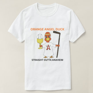 Camiseta ORANGE ANGEL DUCK Men's Basic T-Shirt