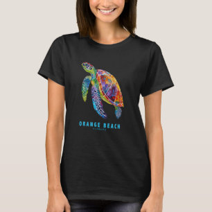 Camiseta Orange Beach Alabama Summer Vactle Sea Turtle Vi