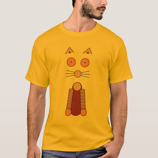 Camiseta Orange CAT (Frente)
