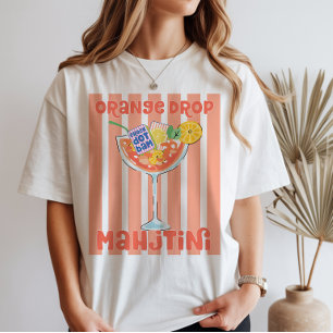 Camiseta Orange Drop Martini Mahjong