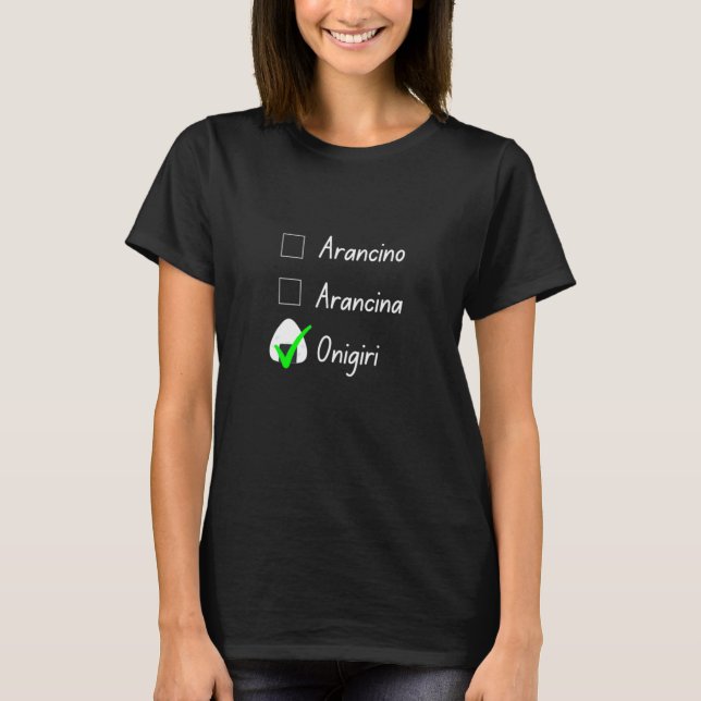 Camiseta Orange ONIGIRI (Frente)