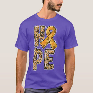 Camiseta Orange Ribbon Leopard Print HOPE ADHD Survivors 11