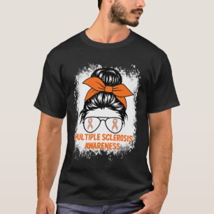 Camiseta Orange Ribbon Women Ms Multiple Esclerose