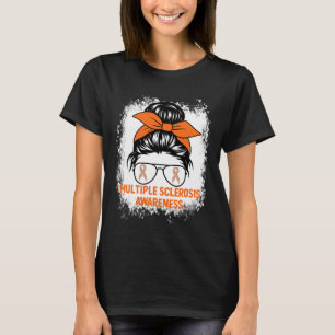 Camiseta Orange Ribbon Women Ms Multiple Esclerose