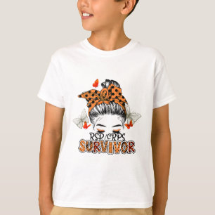 Camiseta Orange Rsdcrps Mensageiro Sobrevivente Bun Acredit