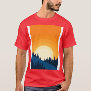 Camiseta Orange Sundown