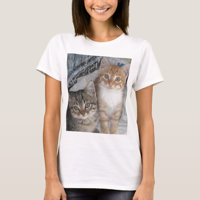 Camiseta Orange Tabby Kittens (Frente)