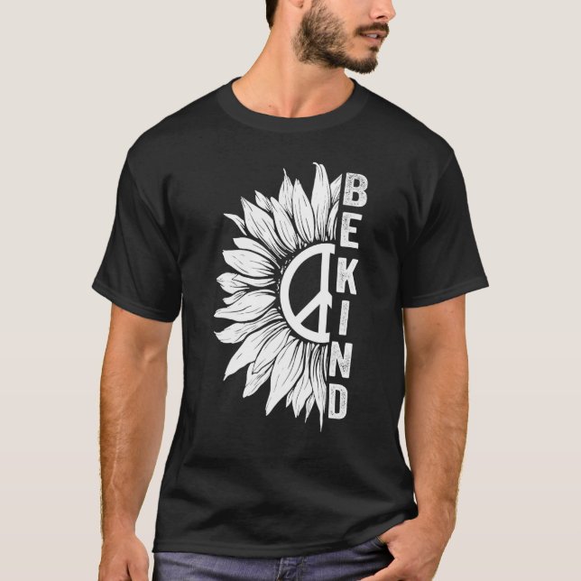 Camiseta Orange Unity Day Anti Bullying Be Kind Sunflower P (Frente)