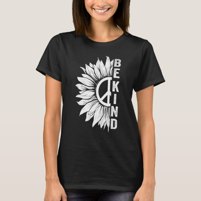 Camiseta Orange Unity Day Anti Bullying Be Kind Sunflower P (Frente)