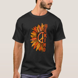 Camiseta Orange Unity Day Anti Bullying Seja Bonito Girasso