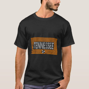 Camiseta Orange White Tennessee State Tennessee Tennessee