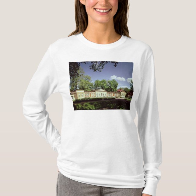 Camiseta Orangery dos jardins botânicos (Frente)