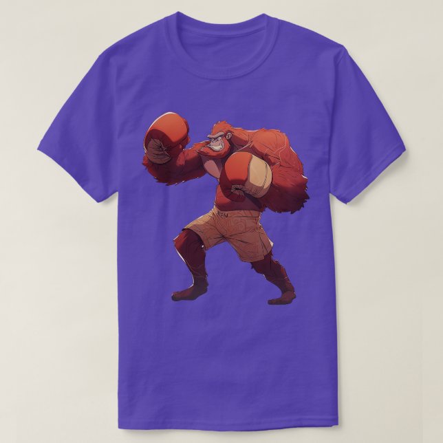 Camiseta Orangutan Boxer 1 (Frente do Design)