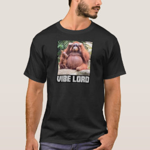 Camiseta Orangutan com óculos escuros