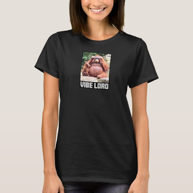 Camiseta Orangutan com óculos escuros (Frente)