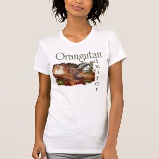 Camiseta Orangutan e Borneo Jungle Tee