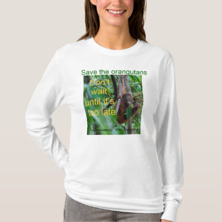 Camiseta Orangutan Nature Borneo