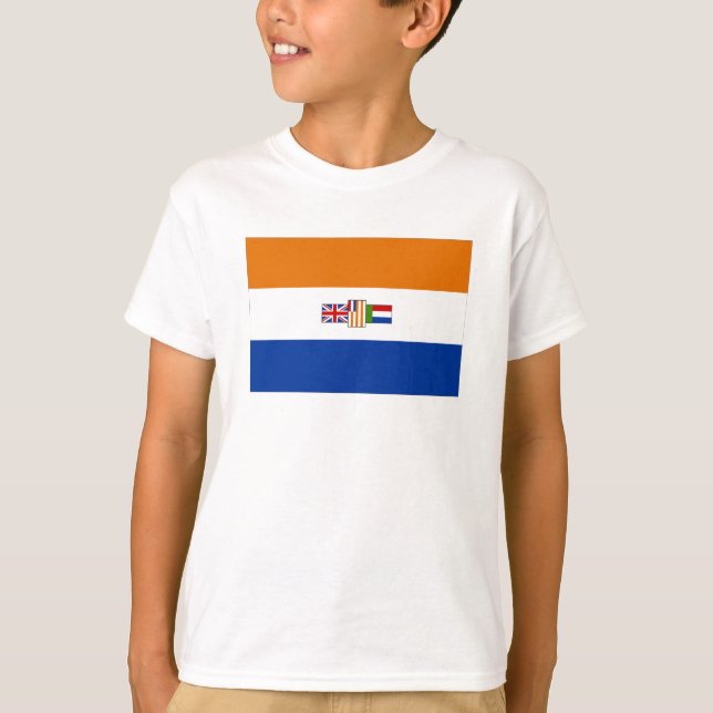 Camiseta Oranje Blanje Blou (Frente)