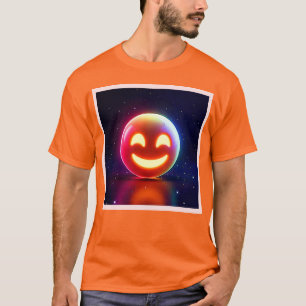 Camiseta Orb Emoji Feliz e Brilhante