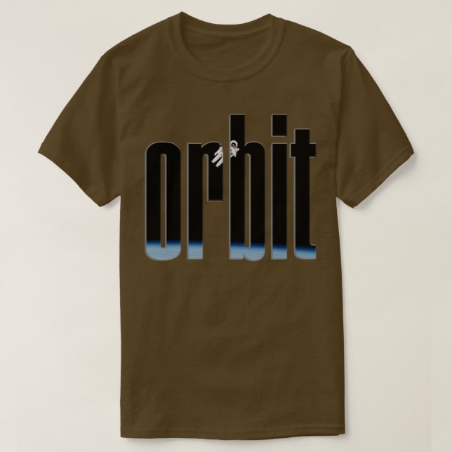Camiseta órbita (Frente do Design)