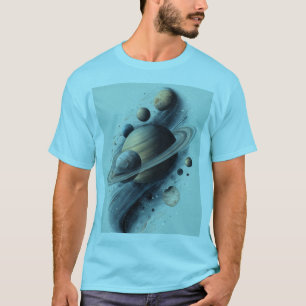 Camiseta órbita do estilo