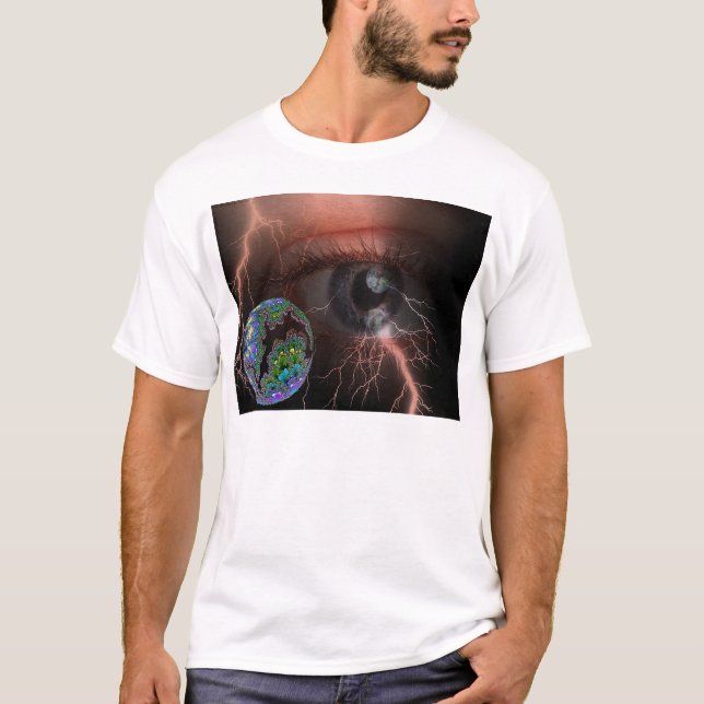Camiseta Órbita perigosa (Frente)