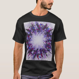 Camiseta Órbita-Vórtice Mística de cores