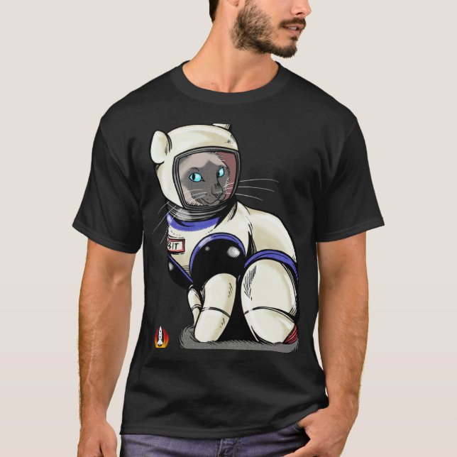 Camiseta Orbitar o Gato (Frente)