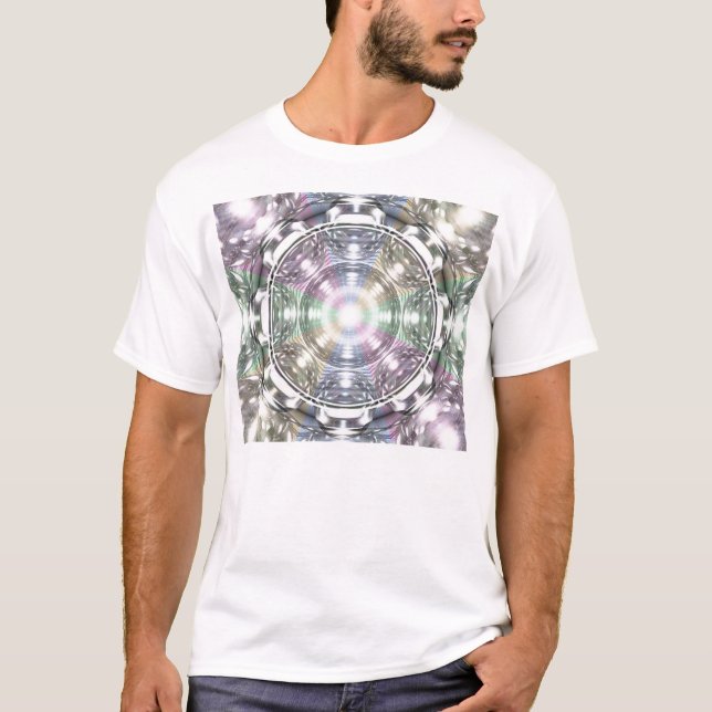 Camiseta Órbitas de Venus e de terra por Martineau (Frente)