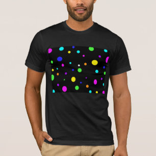 Camiseta orbosa colorida