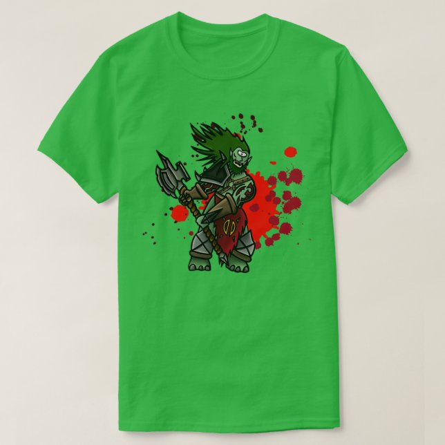 Camiseta Orc Ax Warrior (Frente do Design)