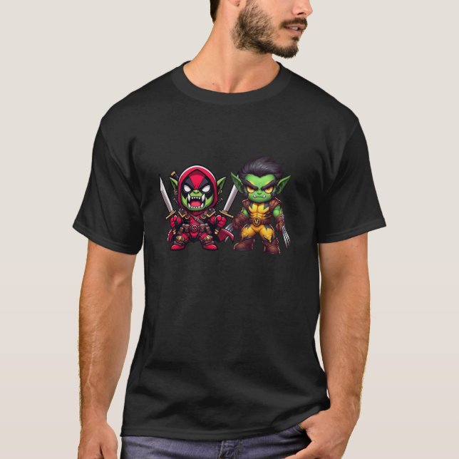 Camiseta Orc Hero Duo (Frente)