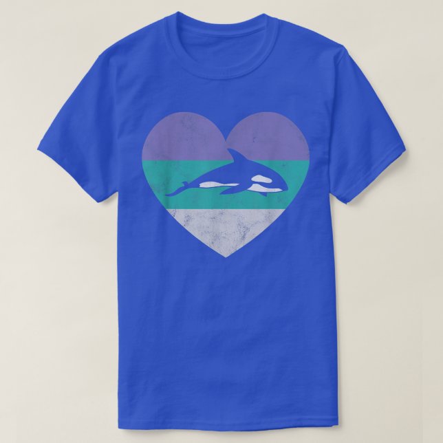 Camiseta Orca Assassina Presente Para Mulheres e Raparigas  (Frente do Design)