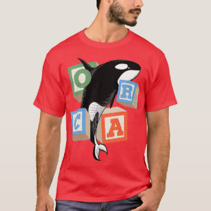 Camiseta orca cubes orcas