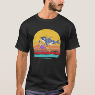 Camiseta Orca De Baleia Assassina Para Mulheres E Raparigas