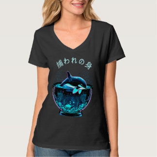 Camiseta Orca End Captivity Free The Orcas Marine Protectio