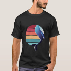 Camiseta Orca Family Vintage Retro Art, Família de Baleias