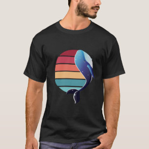 Camiseta Orca Family Vintage Retro Art, Família de Baleias