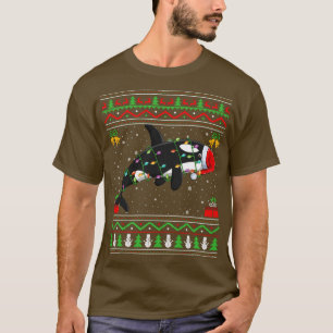 Camiseta Orca Fish Lover Que Corresponde Ao Natal De Orca F