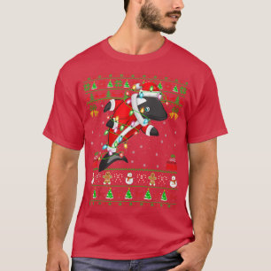 Camiseta Orca Fish Lover Xmas Correspondendo Papais noeis O