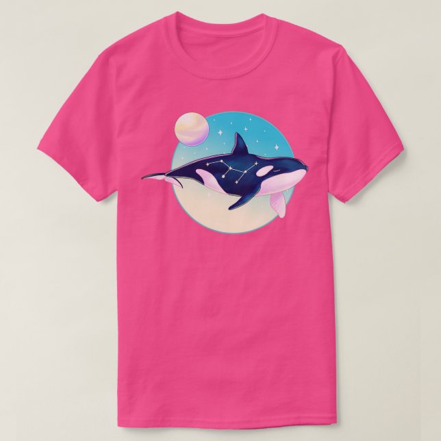 Camiseta Orca Galáctica (Frente do Design)
