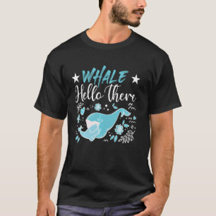 Camiseta Orca Gráfico Para Mulheres Homens Miúdos Couve De