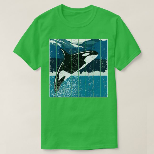 Camiseta Orca Killer Whale 11 (Frente do Design)